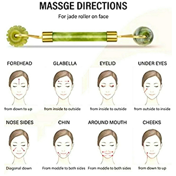 Rose Quartz Beautiful Facial Roller Kit - Picture 5 of 7